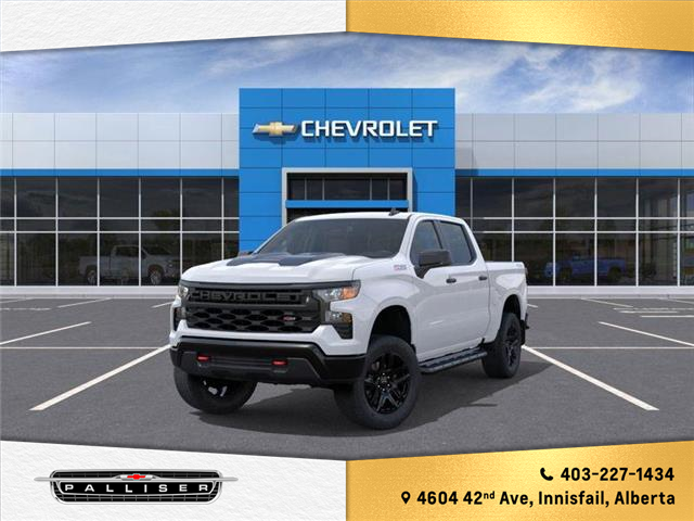 2026 Chevrolet Silverado 1500 Custom Trail Boss (Stk: 41449) in Innisfail - Image 1 of 6
