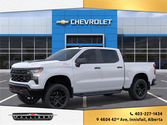 2026 Chevrolet Silverado 1500 Custom Trail Boss (Stk: 41449) in Innisfail - Image 2 of 6