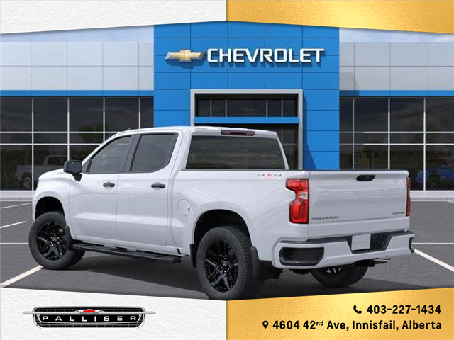 2026 Chevrolet Silverado 1500 Custom (Stk: 41452) in Innisfail - Image 3 of 6