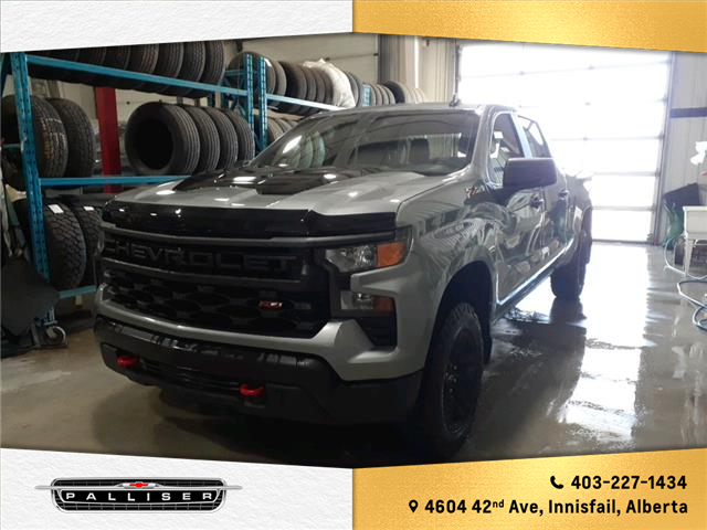 2023 Chevrolet Silverado 1500 Custom Trail Boss (Stk: 6188) in Innisfail - Image 1 of 12