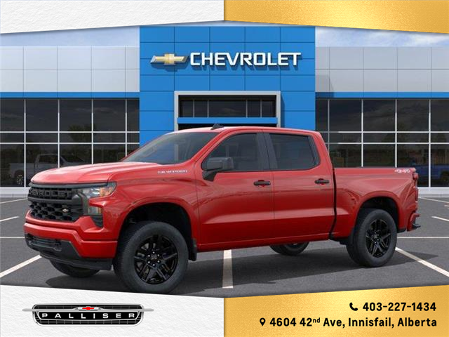 2026 Chevrolet Silverado 1500 Custom (Stk: 26T333491) in Innisfail - Image 2 of 6