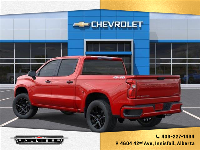 2026 Chevrolet Silverado 1500 Custom (Stk: 26T333491) in Innisfail - Image 3 of 6