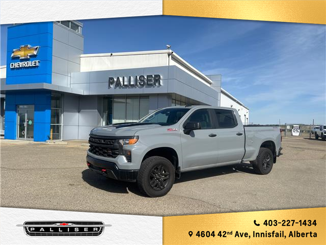 2024 Chevrolet Silverado 1500 Custom Trail Boss (Stk: 6191) in Innisfail - Image 1 of 14