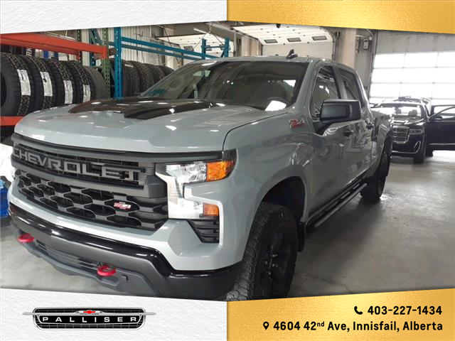 2024 Chevrolet Silverado 1500 Custom Trail Boss (Stk: 6191) in Innisfail - Image 1 of 12