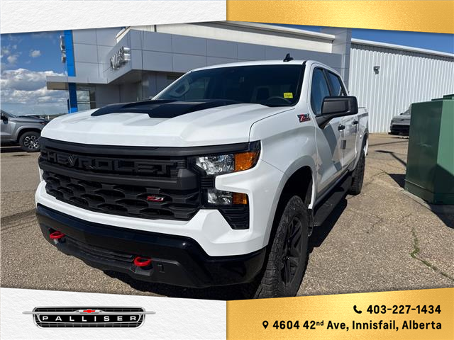 2026 Chevrolet Silverado 1500 Custom Trail Boss (Stk: 26T377539) in Innisfail - Image 1 of 1