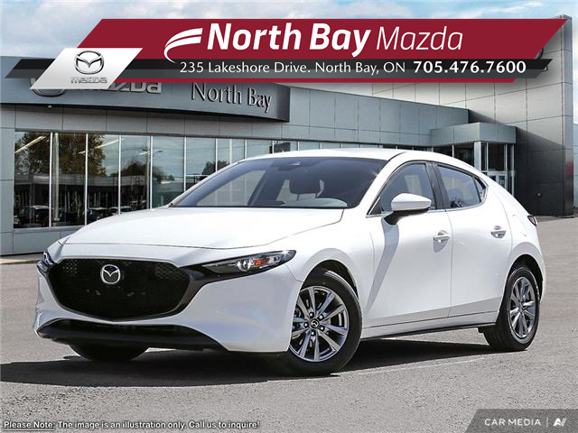 2025 Mazda Mazda3 Sport GS (Stk: 25159) in North Bay - Image 1 of 26