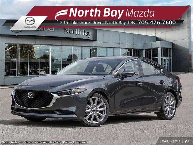 2025 Mazda MAZDA 3 PREM (Stk: 25243) in North Bay - Image 1 of 23