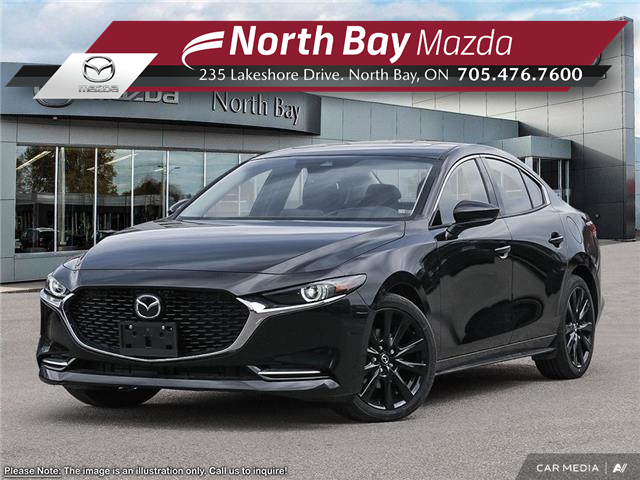 2025 Mazda MAZDA 3 PREM (Stk: 25266) in North Bay - Image 1 of 25
