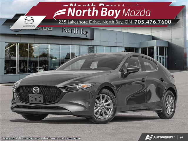 2025 Mazda Mazda3 Sport GS (Stk: 25301) in North Bay - Image 1 of 26
