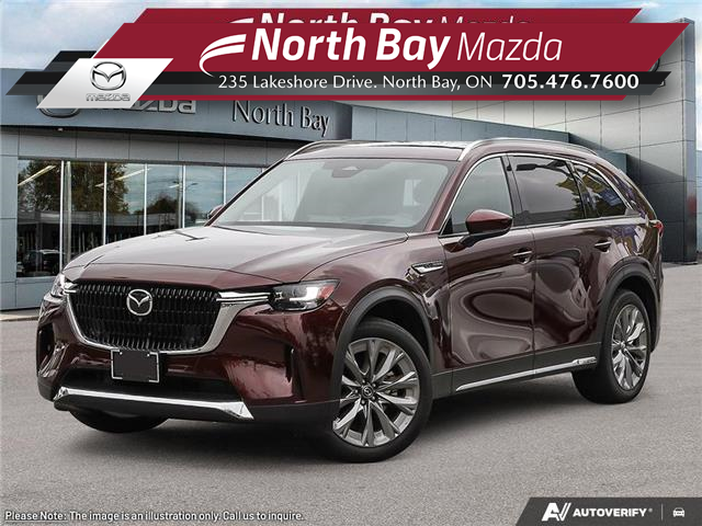 2025 Mazda CX-90 MHEV GT-P (Stk: 25493) in North Bay - Image 1 of 25