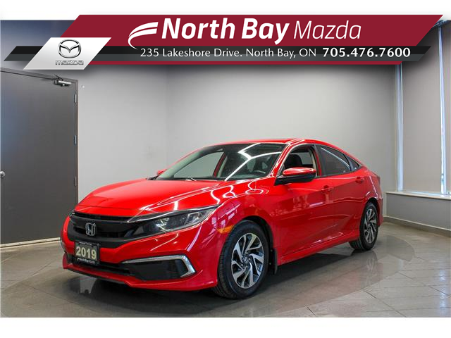 2019 Honda Civic EX (Stk: 25386C) in North Bay - Image 1 of 19