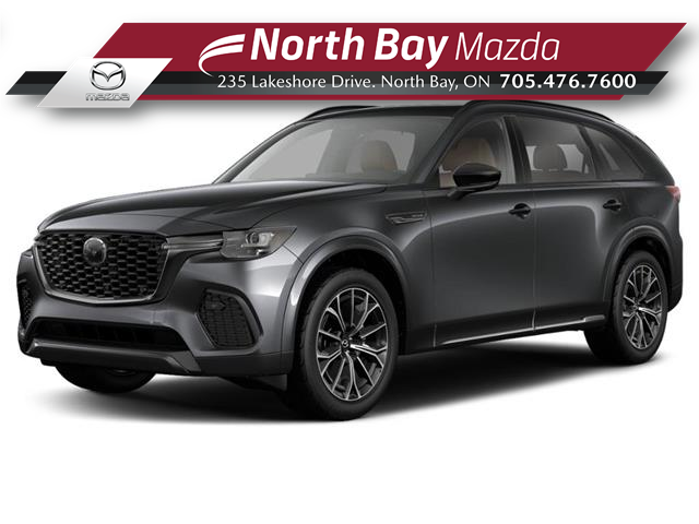 2026 Mazda CX-70 MHEV Signature (Stk: 26104) in North Bay - Image 1 of 2