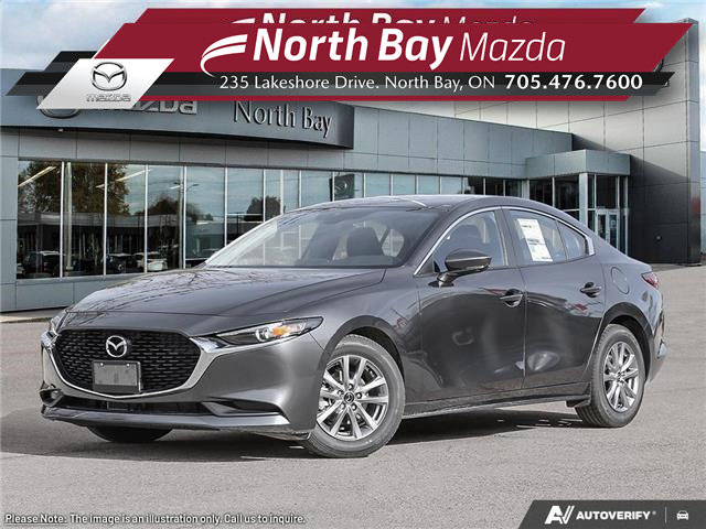 2026 Mazda Mazda3 GX (Stk: 26110) in North Bay - Image 1 of 26