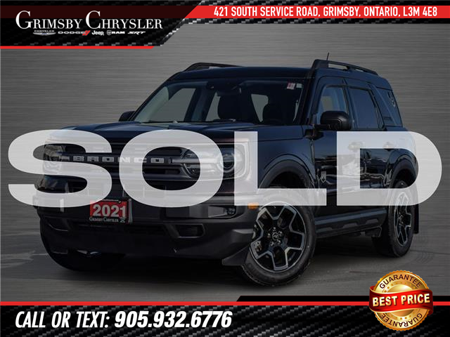 2021 Ford Bronco Sport Big Bend (Stk: U6069) in Grimsby - Image 1 of 32
