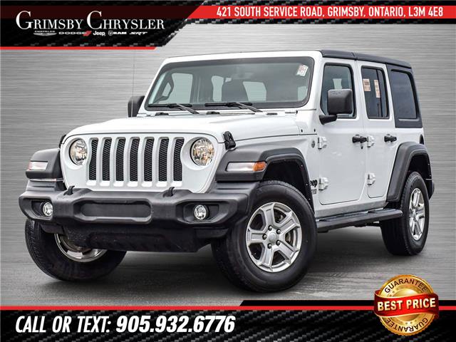 2021 Jeep Wrangler Unlimited Sport (Stk: U6150) in Grimsby - Image 1 of 32