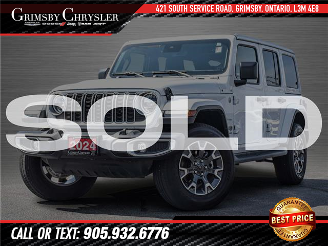2024 Jeep Wrangler Sahara (Stk: U5943) in Grimsby - Image 1 of 33