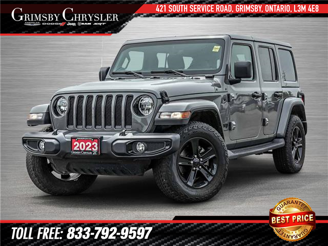 2023 Jeep Wrangler Sahara (Stk: U6168) in Grimsby - Image 1 of 29