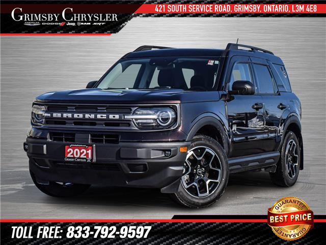 2021 Ford Bronco Sport Big Bend (Stk: U6069) in Grimsby - Image 1 of 31