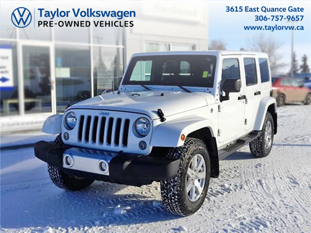2018 Jeep Wrangler JK Unlimited Sahara (Stk: 2406401) in Regina - Image 1 of 28