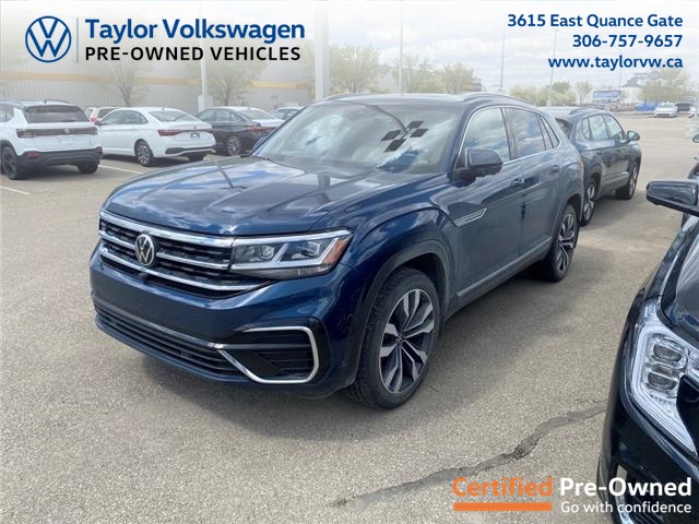 2021 Volkswagen Atlas Cross Sport 3.6 FSI Execline (Stk: 2501081) in Regina - Image 1 of 13