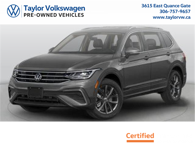 Used 2024 Volkswagen Tiguan Comfortline R-Line Black Edition Comfortline R-Line Black Edition 4MOTION - Regina - Taylor Volkswagen