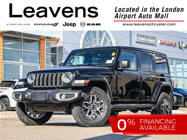 2025 Jeep Wrangler Sahara (Stk: 15-25063) in London - Image 1 of 30