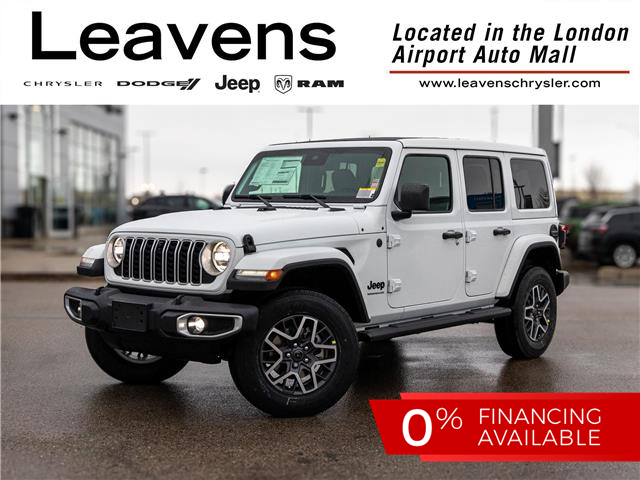 2025 Jeep Wrangler Sahara (Stk: 15-25044) in London - Image 1 of 27