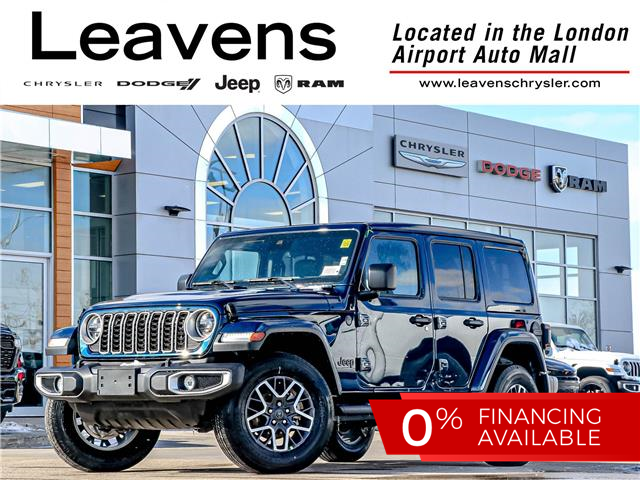2025 Jeep Wrangler Sahara (Stk: 15-25054) in London - Image 1 of 31