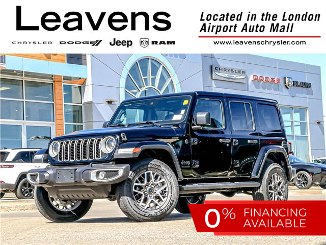 2025 Jeep Wrangler Sahara (Stk: 15-25075) in London - Image 1 of 23
