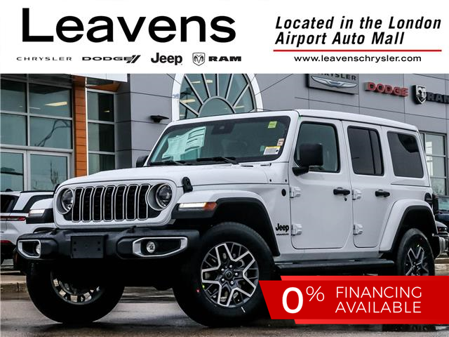 2025 Jeep Wrangler Sahara (Stk: 15-25116) in London - Image 1 of 28