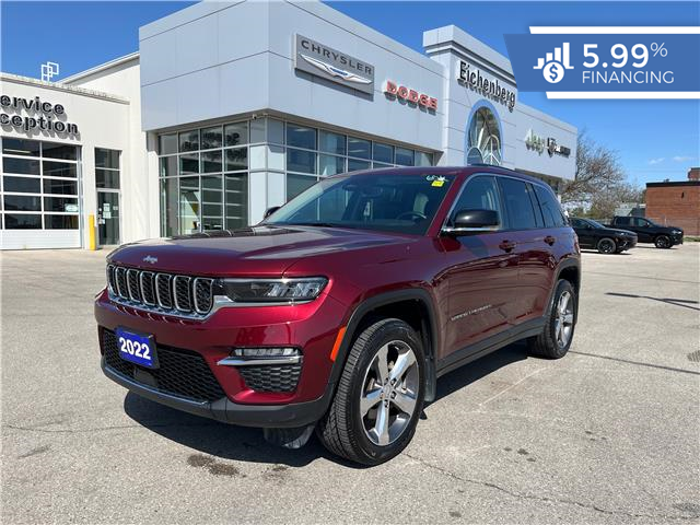 2022 Jeep Grand Cherokee Limited (Stk: 25-059A) in Tillsonburg - Image 1 of 23