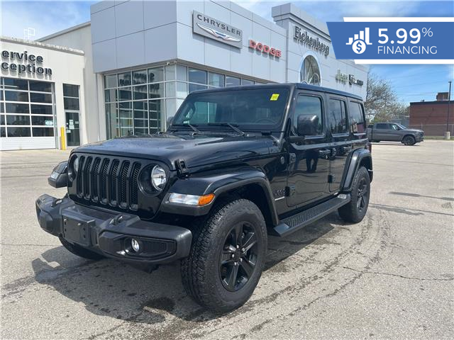 2023 Jeep Wrangler Sahara (Stk: F25-031) in Tillsonburg - Image 1 of 12