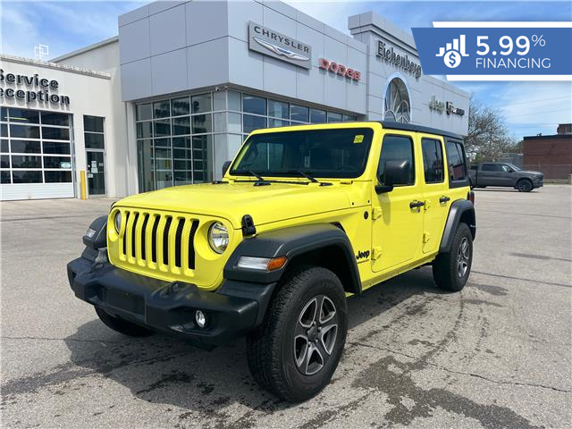 2023 Jeep Wrangler Sport (Stk: F25-032) in Tillsonburg - Image 1 of 14