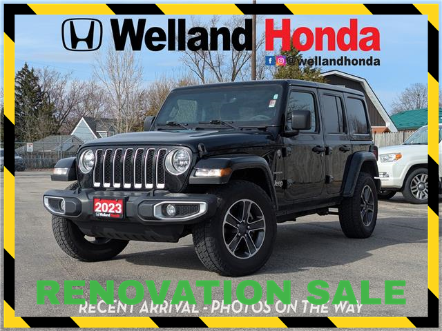 2023 Jeep Wrangler Sahara (Stk: WU7663) in Welland - Image 1 of 1