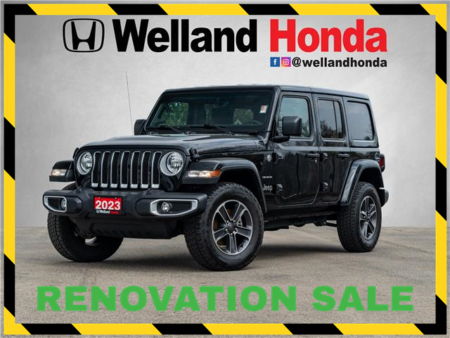 2023 Jeep Wrangler Sahara (Stk: WU7663) in Welland - Image 1 of 26