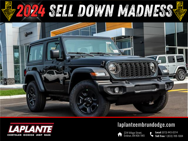2024 Jeep Wrangler Sport (Stk: 24147) in Embrun - Image 1 of 20