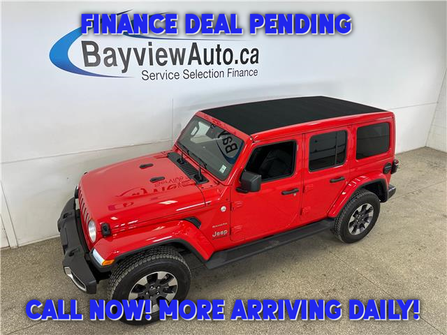 2021 Jeep Wrangler Unlimited Sahara (Stk: 43605J) in Belleville - Image 1 of 31