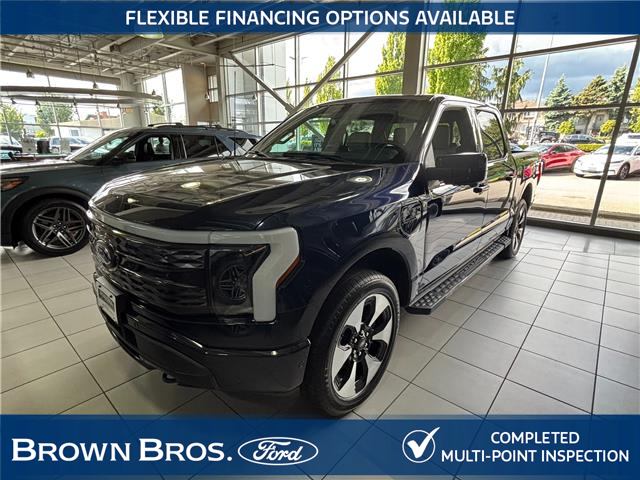 2023 Ford F-150 Lightning Platinum (Stk: OP25143) in Vancouver - Image 1 of 12