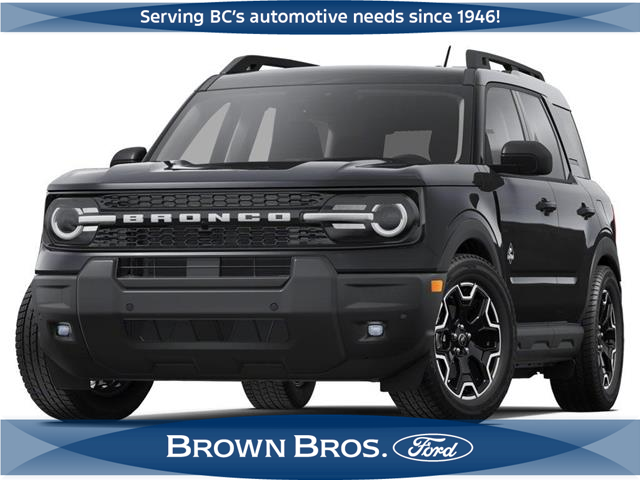 New 2025 Ford Bronco Sport Outer Banks  - Vancouver - Brown Bros Ford