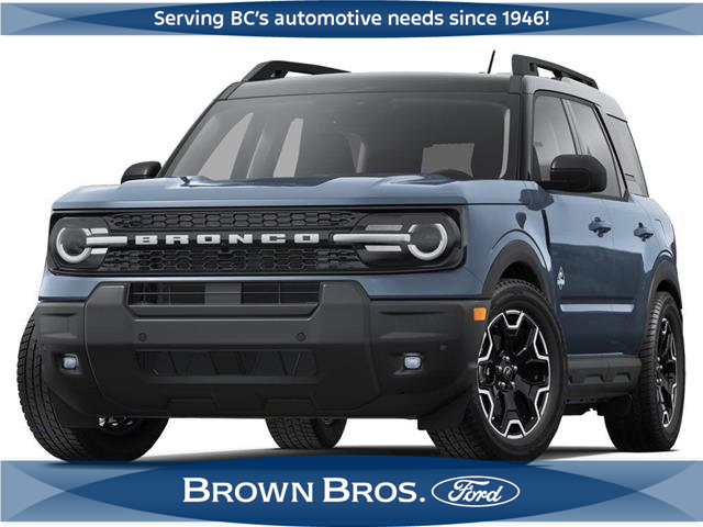 New 2025 Ford Bronco Sport Outer Banks  - Vancouver - Brown Bros Ford