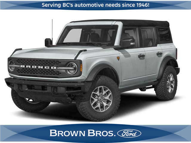 New 2026 Ford Bronco Badlands  - Vancouver - Brown Bros Ford