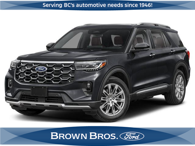2026 Ford Explorer Platinum (Stk: 266100) in Vancouver - Image 1 of 12