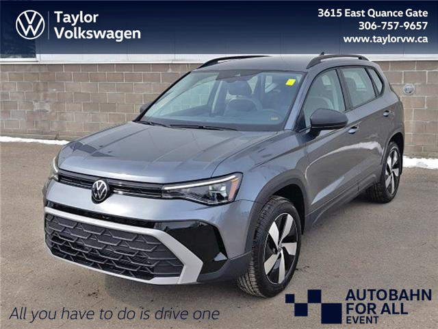 2025 Volkswagen Taos Trendline (Stk: 250189) in Regina - Image 1 of 38