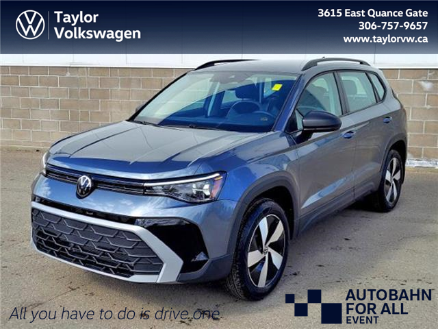 2025 Volkswagen Taos Trendline (Stk: 250202) in Regina - Image 1 of 37