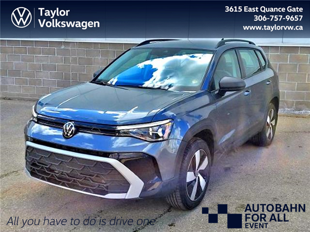 2025 Volkswagen Taos Trendline (Stk: 250231) in Regina - Image 1 of 38