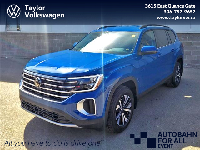 2025 Volkswagen Atlas 2.0 TSI Comfortline (Stk: 250253) in Regina - Image 1 of 40
