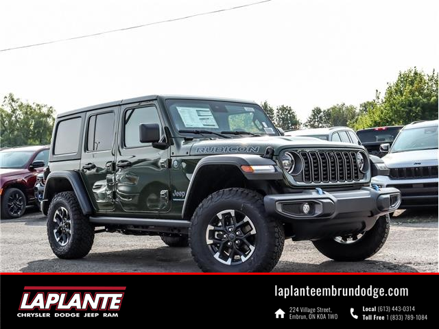 2024 Jeep Wrangler 4xe Rubicon (Stk: 24020) in Embrun - Image 1 of 22