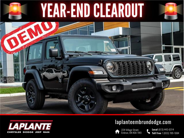 2024 Jeep Wrangler Sport (Stk: 24147) in Embrun - Image 1 of 20