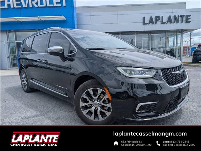 2023 Chrysler Pacifica Hybrid Pinnacle (Stk: 18013A) in Casselman - Image 1 of 14