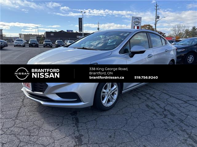 2018 Chevrolet Cruze LT Auto (Stk: P7137) in Brantford - Image 1 of 19